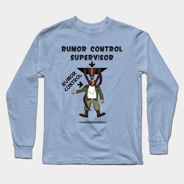 Alien 3: Rumor Control Long Sleeve T-Shirt by SPACE ART & NATURE SHIRTS 